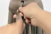 手机壳如何用来扎头发？