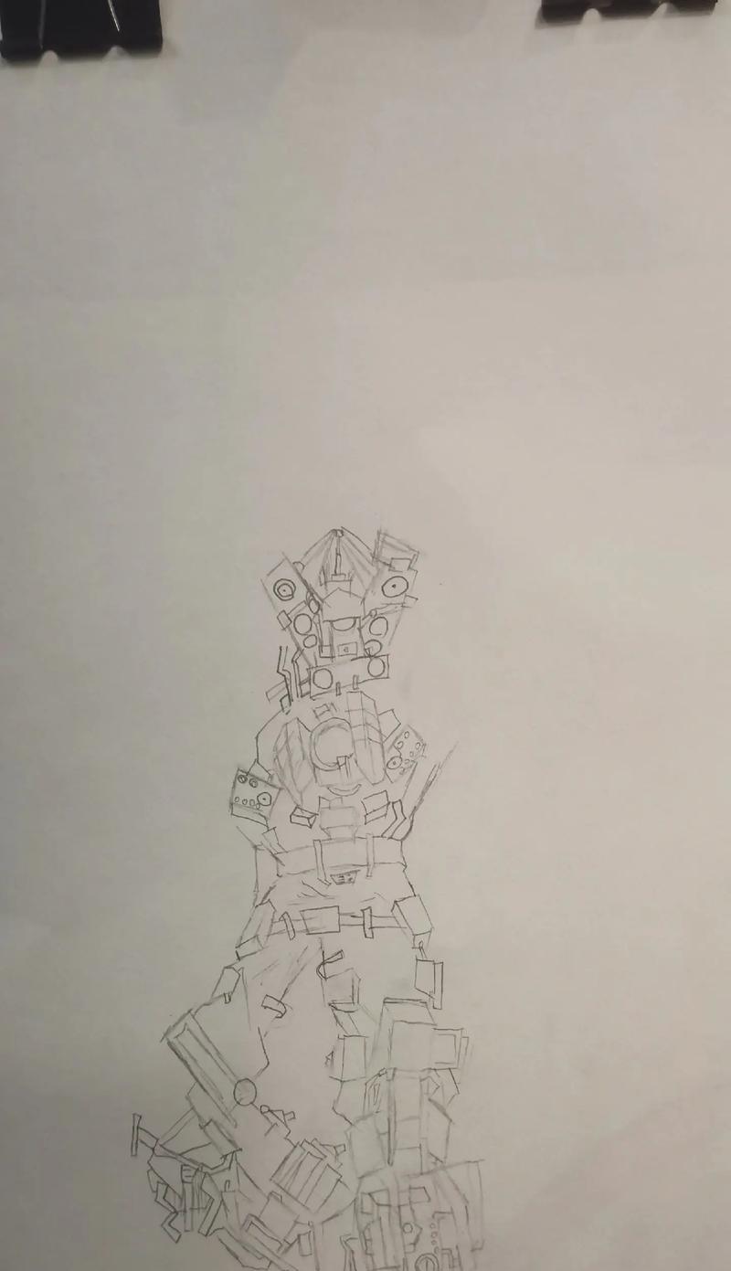 坠毁版音箱人的绘画方法是什么？  第2张