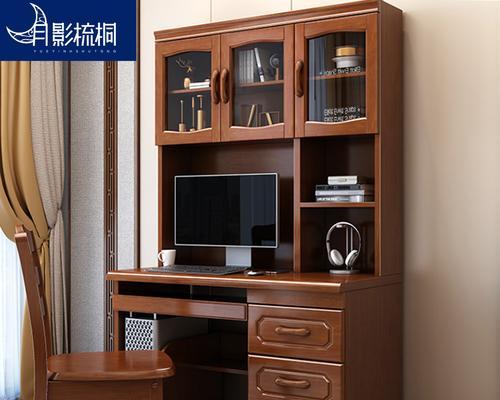 书架电脑桌一体右转角安装步骤是什么？  第1张