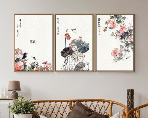 电视沙发背景挂画选择建议是什么？  第2张